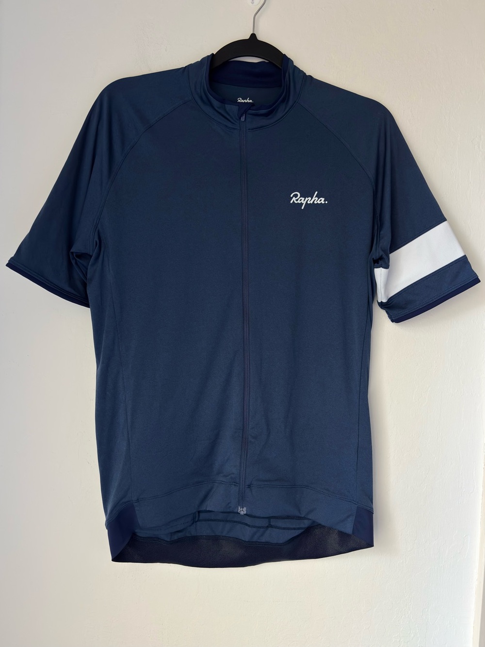 Rapha Core Jersey in Navy White Men’s X-Large Cycling Biking Performance Active